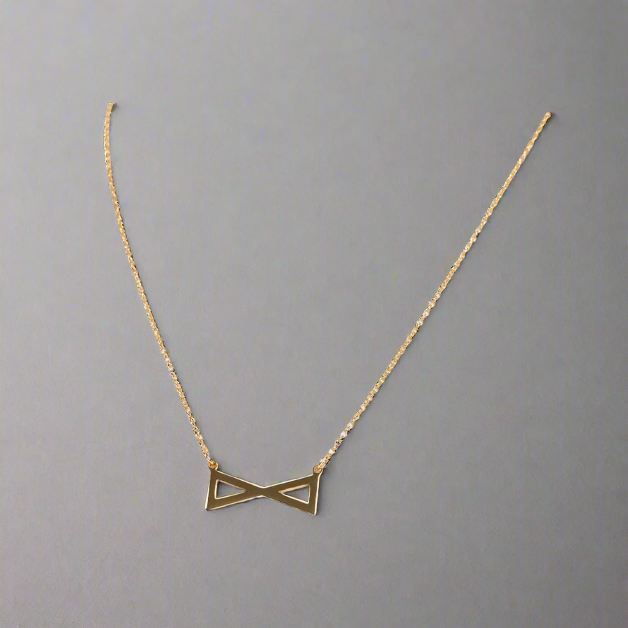 Reflect Reminder Necklace Gold (925 Sterling Silver)