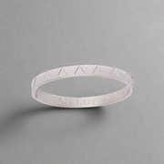 You Got This Triangle Bangle Silver | Inspirational Jewellery