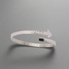 Faith Arrow Bangle Silver | Inspirational Jewellery