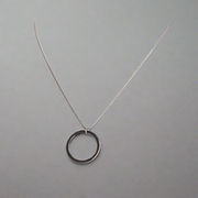 Unity Circle Snake Chain Necklace Silver (925 Sterling Silver) | Inspirational Jewellery