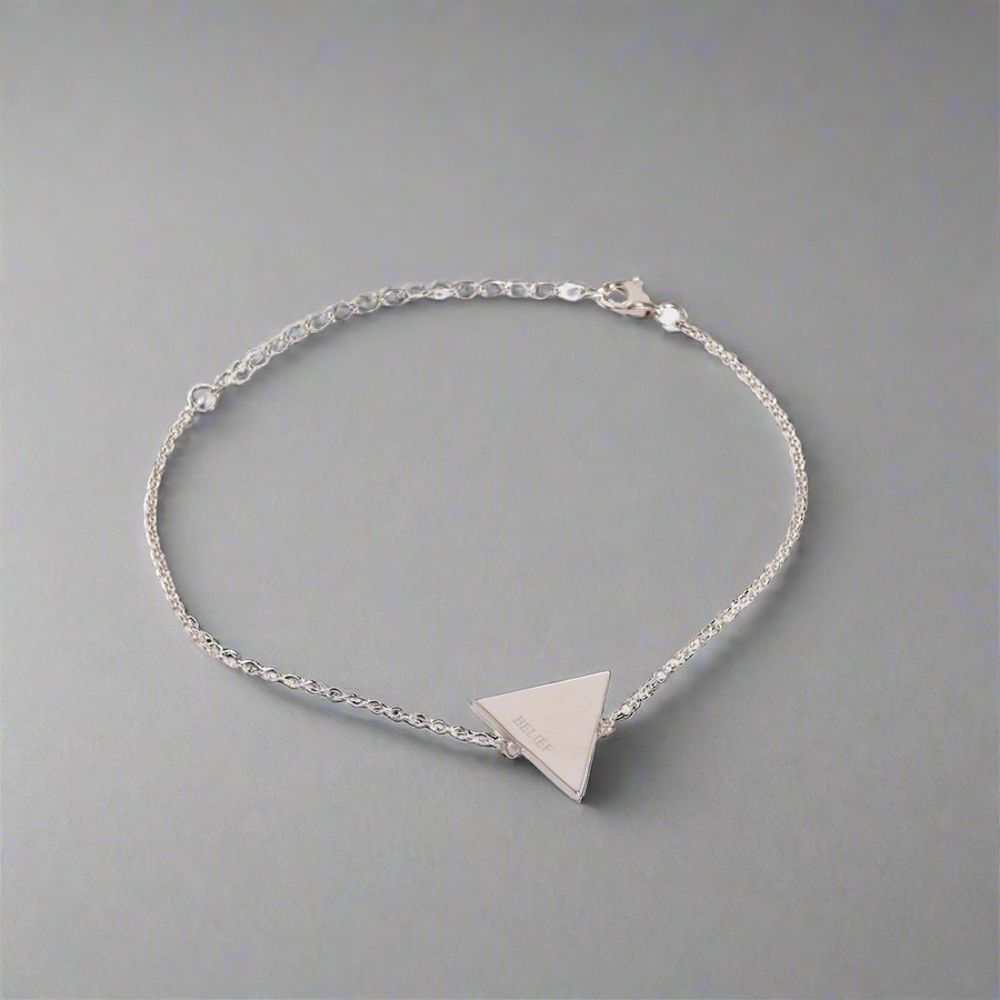 Have Belief Bracelet Silver (925 Sterling Silver) | Inspirational Jewellery