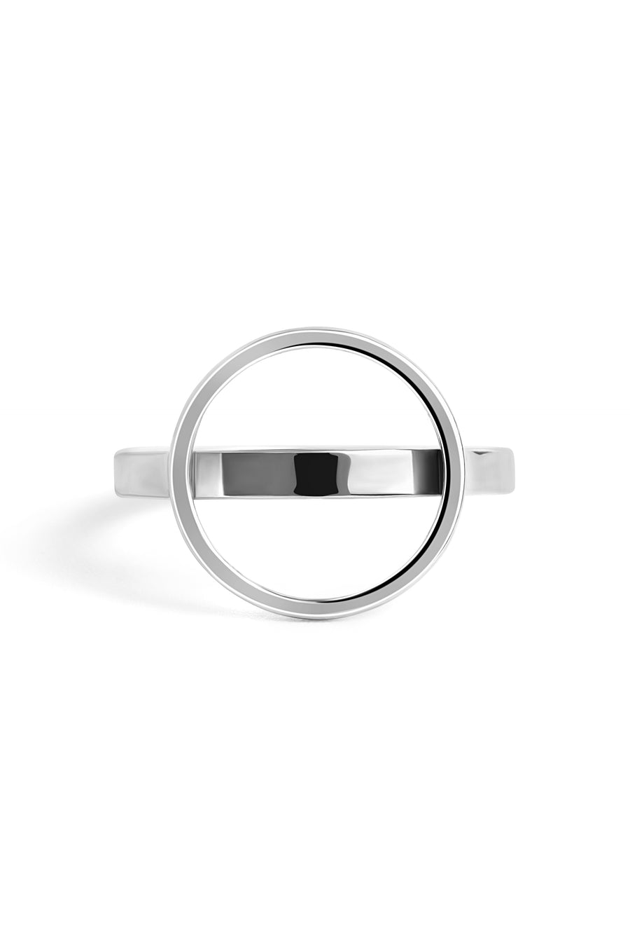 Unity Circle Ring Silver (925 Sterling Silver), [motivational and inspirational Jewellery], [beautiful Jewellery]