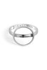 Unity Circle Ring Silver (925 Sterling Silver), [motivational and inspirational Jewellery], [beautiful Jewellery]