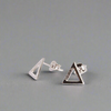 Rising Force Studs Silver (925 Sterling Silver) | Inspirational Jewellery