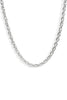 Linked Chain Stainless Steel Necklace In Silver, [motivational and inspirational Jewellery], [beautiful Jewellery]